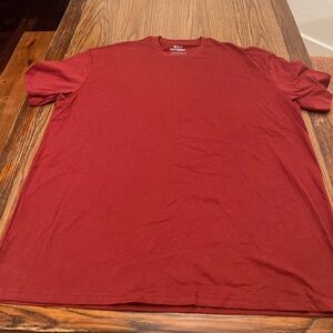 Men's Classic Burgundy Short Sleeve Tee